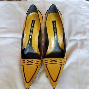 COPY - Via Spiga Yellow Heels